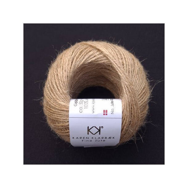 Karen Klarb�k - Jutegarn - Golden 2/10 - 50g = 80m