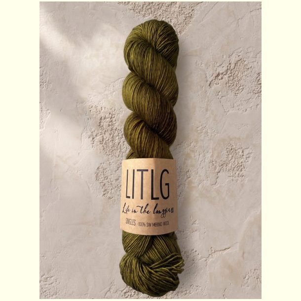 LITLG - Mohair Silk Lace - Semi-solid (meleret) - Grove - 50g