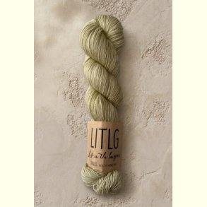 LITLG - Mohair Silk Lace - Semi-solid (meleret) - Hemp - 50g