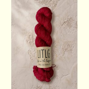 LITLG - Mohair Silk Lace - Semi-solid (meleret) - Henna Rose - 50g