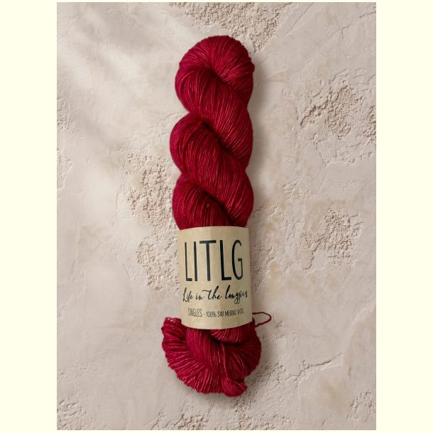 LITLG - Mohair Silk Lace - Semi-solid (meleret) - Henna Rose - 50g