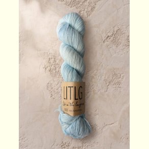 LITLG - Mohair Silk Lace - Semi-solid (meleret) - Icicle - 50g