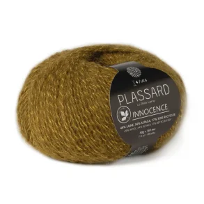 Plassard - Innocence - alpaca/uld/silke garn - Kaki (75) - 50g