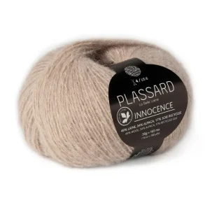Plassard - Innocence - alpaca/uld/silke garn - Beige (80) - 50g