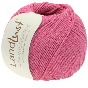 Lana Grossa - Landlust Sommerseide - silke/bomuldsgarn - Pink (0033) - 50g