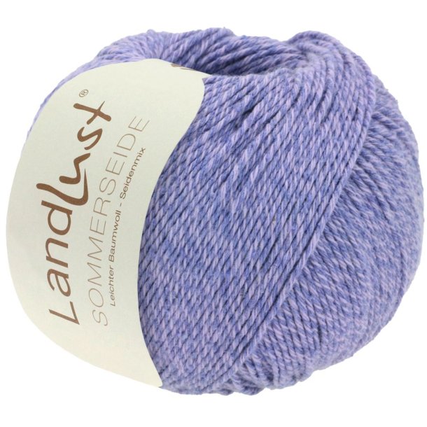 Lana Grossa - Landlust Sommerseide - silke/bomuldsgarn - Violet (0034) - 50g