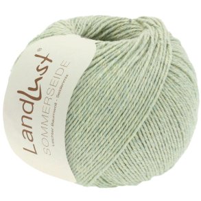Lana Grossa - Landlust Sommerseide - silke/bomuldsgarn - Lindegrn (0040) - 50g