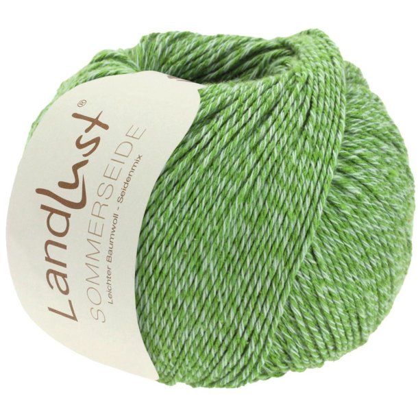 Lana Grossa - Landlust Sommerseide - silke/bomuldsgarn - Jade (0049) - 50g