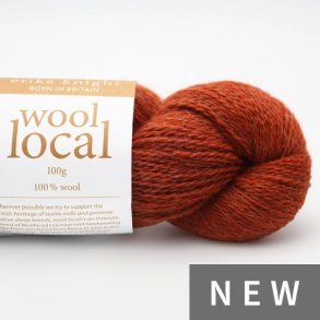 Erika Knight - Wool Local - uldgarn - Yaxley Orange (813) - 100g