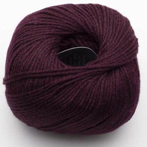 Kremke Soul Wool - Morning Salutation Vegan - bomuld/lyocell garn - Aubergine (07) - 50g