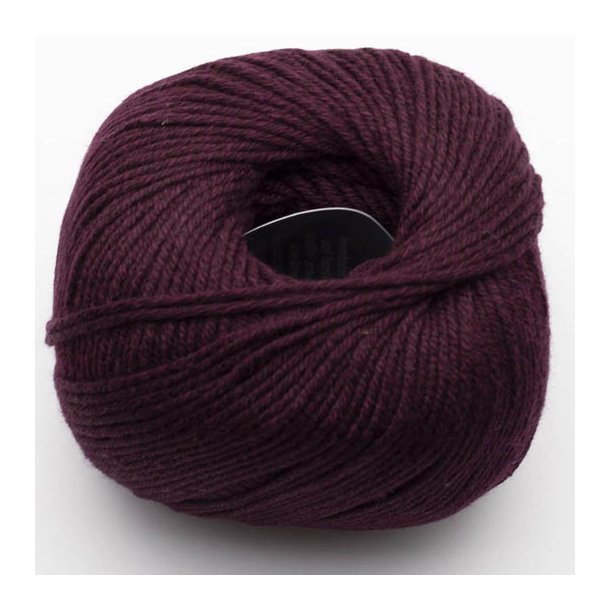 Kremke Soul Wool - Morning Salutation Vegan - bomuld/lyocell garn - Aubergine (07) - 50g