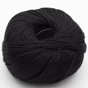 Kremke Soul Wool - Morning Salutation Vegan - bomuld/lyocell garn - Sort (20) - 50g