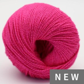 Kremke Soul Wool - Morning Salutation Vegan - bomuld/lyocell garn - Bright Pink (32) - 50g