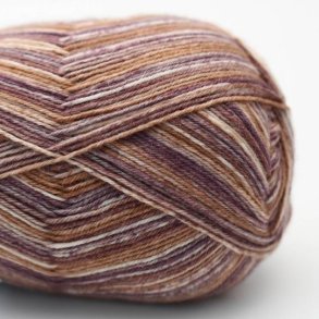 Kremke Soul Wool - Edelweiss Print uld/strmpegarn - Moor (03) - 100g