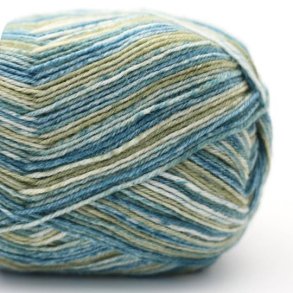 Kremke Soul Wool - Edelweiss Print uld/strmpegarn - Meadow (04) - 100g