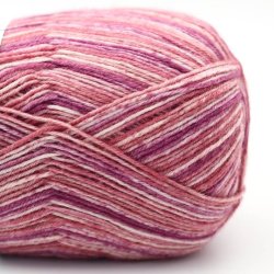Kremke Soul Wool - Edelweiss Print uld/strmpegarn - Bramble (06) - 100g