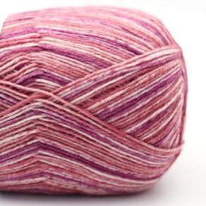 Kremke Soul Wool - Edelweiss Print uld/strmpegarn - Bramble (06) - 100g