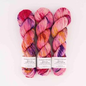 Cowgirl Blues - Merino Linen Gradient - Merinould og hrgarn - 
