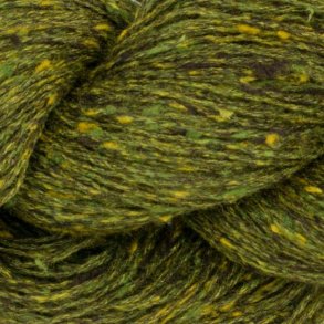 BC Garn - Tussah Silke garn - Forest Green (sp26) - 50g