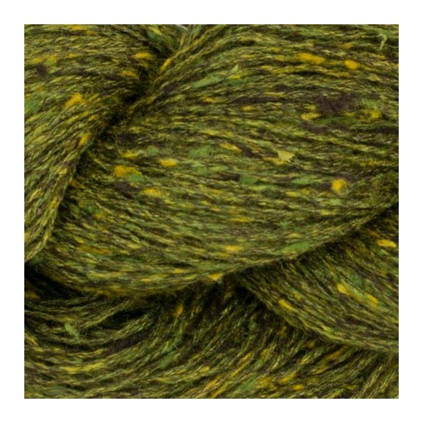 BC Garn - Tussah Silke garn - Forest Green (sp26) - 50g