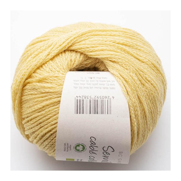 BC Garn - Semilla Cabl&eacute; GOTS - uldgarn - Jojoba (10) - 50g