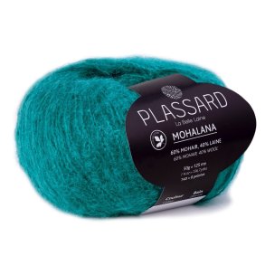 Plassard - Mohalana - Mohair/uldgarn - Petrol (29) - 50g