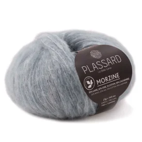 Plassard - Morzine - merino/silke/bomuld/cashmere garn - Lysebl (22) - 25g