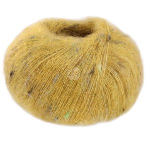 Lana Grossa - Natural Superkid Tweed - Mohair/Silke garn - Fv. 625 - 25g