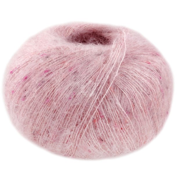 Lana Grossa - Natural Superkid Tweed - Mohair/Silke garn - Fv. 629 - 25g