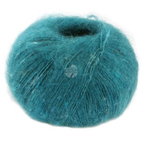 Lana Grossa - Natural Superkid Tweed - Mohair/Silke garn - Fv. 631 - 25g