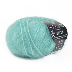 Plassard - Neptune - alpaca/bomuld/mohair garn - Aqua (71) - 50g