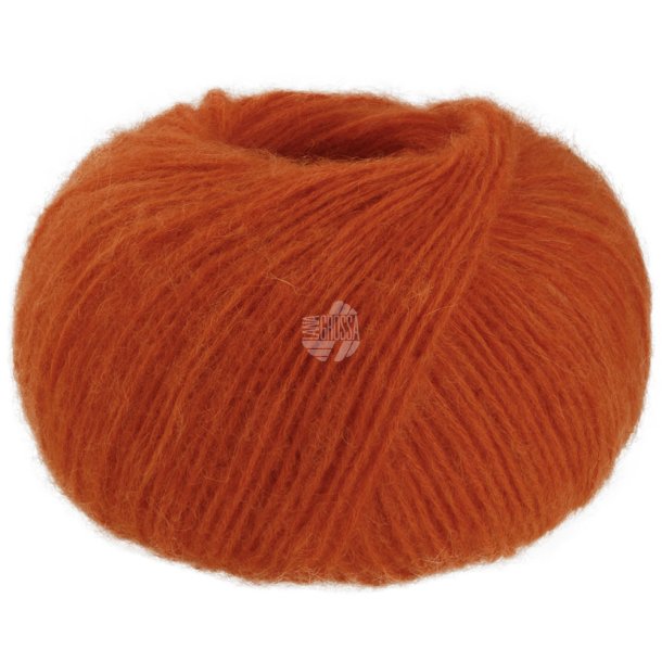 Lana Grossa - Nebbia - Merino/Alpaca uldgarn - Kobberrd (01) - 50g