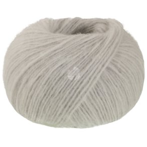 Lana Grossa - Nebbia - Merino/Alpaca uldgarn - Hvidgr (08) - 50g