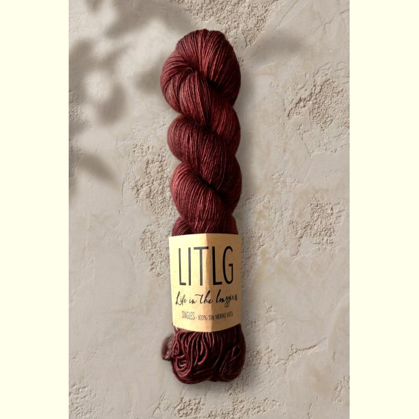 LITLG - Mohair Silk Lace - Semi-solid (meleret) - Nut - 50g