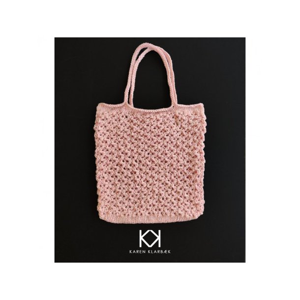 Strikket net i Recycled Bottle Yarn - Farvetryk i postkortstrrelse