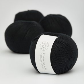 Krea Deluxe - Organic Cotton 50 g, fv. 28 sort - kologisk bomuldsgarn