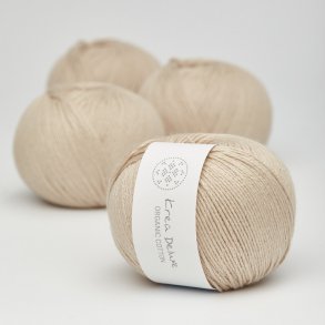 Krea Deluxe - Organic Cotton 50 g, fv. 46 hr farve - kologisk bomuldsgarn