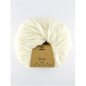 Navia - Perla - Alpaca uldgarn - Natural White 1801 - 50g