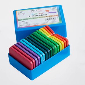 KnitPro Rainbow nlekammest - st med 20 stk.