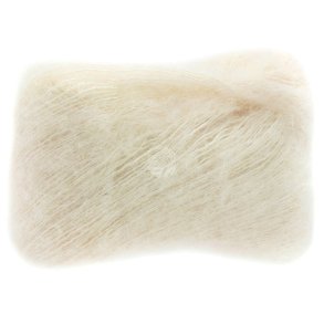 Lana Grossa - Setasuri - alpaca/silke garn - Creme (0002) - 25g