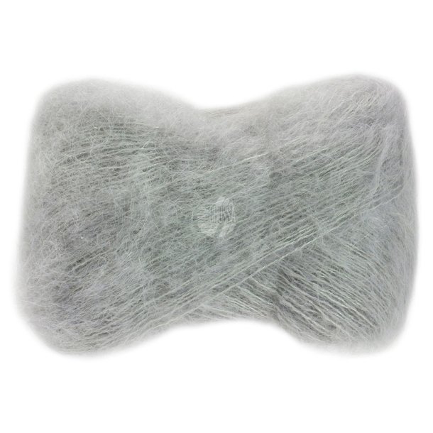 Lana Grossa - Setasuri - alpaca/silke garn - Lysegr (0019) - 25g