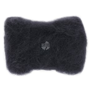 Lana Grossa - Setasuri - alpaca/silke garn - Sort (0020) - 25g