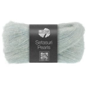 Lana Grossa - Setasuri Pearls - Alpaca/silke/bomuldsgarn - Sartbl� 209 - 25g
