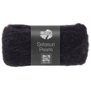 Lana Grossa - Setasuri Pearls - Alpaca/silke/bomuldsgarn - Natbl� 211 - 25g