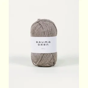 Rauma - Mitu - uld/alpaca garn - Beige Meleret SFN61 - 50g
