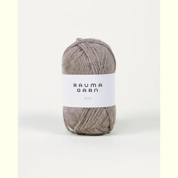 Rauma - Mitu - uld/alpaca garn - Beige Meleret SFN61 - 50g