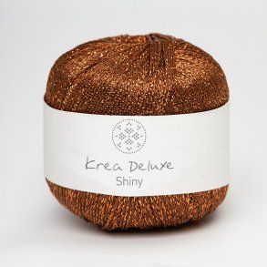 Krea Deluxe - Shiny - eftektgarn - Kobber (08) - 25g