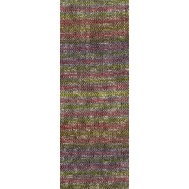 Lana Grossa - Silkhair Print - silke/mohair garn - Fv. 0401 - 25g