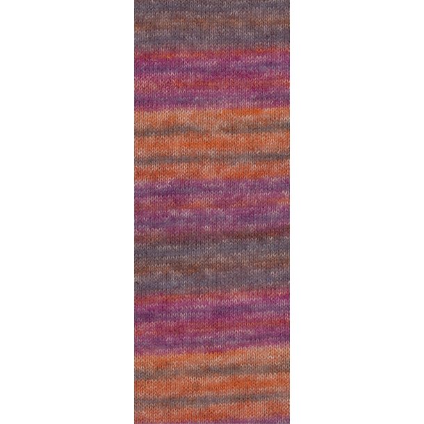 Lana Grossa - Silkhair Print - silke/mohair garn - Fv. 0402 - 25g