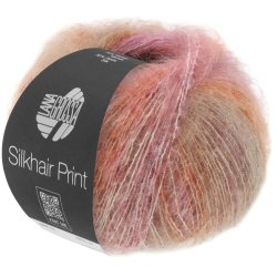 Lana Grossa - Silkhair Print - silke/mohair garn - Fv. 0403 - 25g